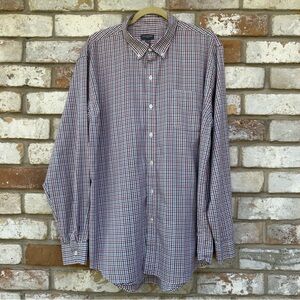 Van Heusen Flex Collared Button Down Shirt 17-17.5